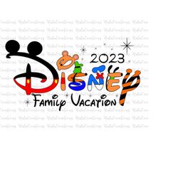 2023 Family Vacation Svg, Family Trip Svg, Vacay Mode Svg, Magical Kingdom Svg, Svg, Png Files For Cricut Sublimation