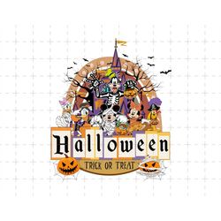 Halloween Family Vacation Png, Spooky Vibes Png, Trick Or Treat Png, Mouse And Friends Svg, Fall Png, Digital Download