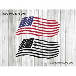 distressed american flag svg, patriotic svg, us flag, 4th of july svg stars and stripes svg rustic american flag svg dxf