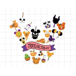 halloween png, trick or treat png, witchs hat halloween png, pumpkin png, holiday season png, spooky vibes png