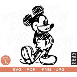 Mickey Mouse Disneyland Ears SVG png , Disneyland Ears Svg clipart SVG, Cut file Cricut, Silhouette, Cricut design