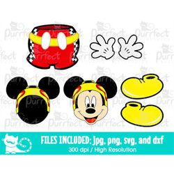 Mouse Racers SVG, Digital Cut Files in svg, dxf, png and jpg, Printable Clipart, Instant Download