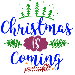 Christmas logo svg, Winter svg, Santa svg, Christmas Sublimation svg, Merry Christmas svg, Silhouette Cricut Cut Files