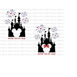 Bundle Fourth Of July Castle, 4th of July, American Flag, 1776 Svg, Patriotic, Memorial Day Freedom, Svg, Png Files For