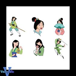 Mulan Svg, Mulan, Disney Svg, Disney Princess Svg, Mulan Disney, Cricut File, Bundle, Cartoon Svg, Clipart
