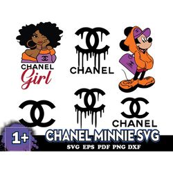 Chanel Minnie SVG, Chanel Logo, Chanel Symbol, Coco Chanel Logo, Chanel Logo PNG, Chanel SVG