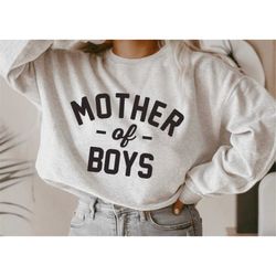 Mother Of Boys Pullover Sweatshirt