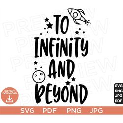 To Infinity And Beyond Svg, Buzz Lightyear Toy Story Svg Ears svg png clipart, cricut design Svg Pdf Jpg Png, Cut file C