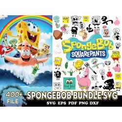 400 Files Spongebob SVG Bundle, Spongebob PNG, Spongebob Cliparts, Spongebob Face PNG, Spongebob Logo,Spongebob Face SVG
