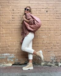 Big Soft Hobo Classy Sport Woman Beige Bag | Purse Genuine Python Skin | Black Big Elegant Leather Designer Soft Bag