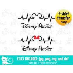 Mouse Addict Couple Design SVG, Mouse Life Line SVG, Digital Cut Files in svg, dxf, png and jpg, Printable Clipart