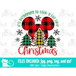 It's Beginning To Look A Lot Like Christmas SVG, Christmas Family Vacation svg, Family Vacation Shirt, Instant Download