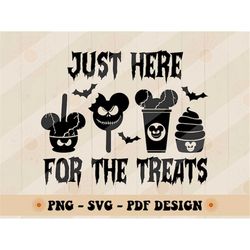 Halloween SVG Snack Goals Halloween Treats SVG Love Mickeyy Decal clipart Download cut with Sillhouette or Cricut Vinyl