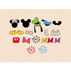 Mouse Clubhouse SVG, Mickeyy svg, Minniee svg, Magical World Vacation Svg, Cut Files for Cricut and Silhouette
