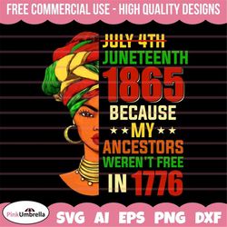 Juneteenth SVG, Black History Svg, Juneteenth 1865 SVG, Black woman Gifts Svg, 1865 Svg, Freeish svg,  Black History Mon