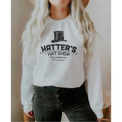 Hatters Hat Shop Pullover Sweatshirt