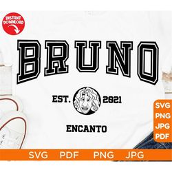 Encanto SVG Bruno svg png clipart SVG, We dont talk about Bruno cut file , Cut file Cricut, Silhouette Disneyland svg, D