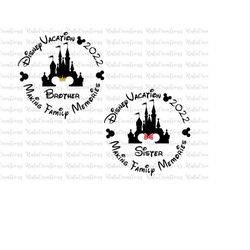 Bundle Magical Kingdom Family Vacation Svg, Family Trip Svg, Vacay Mode Svg, Svg, Png Files For Cricut Sublimation