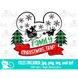 Family Christmas Trip Boy SVG, Family Holiday Vacation Trip Shirt, Digital Cut Files svg dxf jpeg png, Printable Clipart
