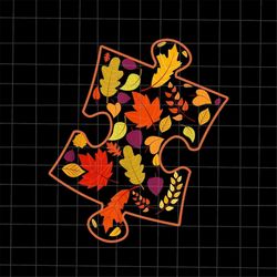 Puzzle Piece Leaf Png, Fall Leaf Autumn Thanksgiving Png, Puzzle Piece Thanksgiving Png, Puzzle Piece Autumn Png