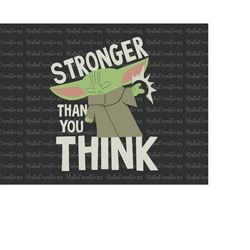 Stronger Than You Think Svg, May 4th Svg, Space Travel Svg, Science Fiction Svg, This Is The Way