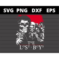 The Lost Boys 80s Vintage Horror Movie Halloween svg , Halloween svg files for cricut