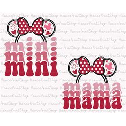 Bundle Mama Mimi Svg, Mother's Day Svg, Mimi Mouse Svg, Mom Svg, Mama Trip Svg, Mama Shirt, Vacay Mode Svg, Blessed Mom