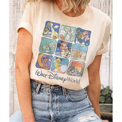 Vintage Disney Space Mountain Comfort Colors Shirt, Retro Disney Astronaut Shirt, Vintage Disney Shirt, Mickey And Frien