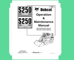 S250 Turbo Hight Flow Skid Steer Service Repair Manual SN 520711001 & Above