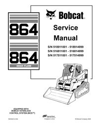 864 Skid Steer Service Workshop Repair Manual