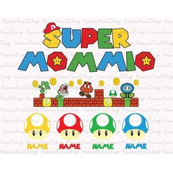Super Mommio PNG, Mother's Day Png, Mom Png, Funny Mommio Png, Gift for Mom, Mom Shirt Design, Mom Life Png, Super Mommi