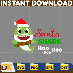 Christmas Shark Svg, Baby Shark Svg, Dodo Shark Svg, Daddy Shark Svg, Christmas Svg, Instant Download (59)