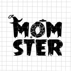 MomSter Halloween Svg, Mom Halloween Svg, Monster Mom Halloween Svg, Mother Halloween Svg