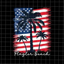 Flagler Beach Png, 4th Of July Flag Png, Patriotic American Flag Palm Trees Png, Patriotic American Flag Png, Patriotic