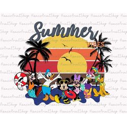 Summer Vacation Svg, Family Vacation Svg, Vacay Mode Svg, Family Trip Shirt, Magical Kingdom Svg, Mouse And Friends Svg,