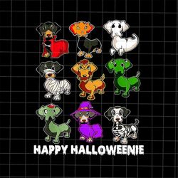 Dachshund Halloween Png, Love Dog Halloween Png, Dachshund Mummy Halloween Png, Ghost Dachshund Halloween Png