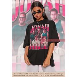 RETRO JONAH HILL Movie Actor Shirt, Jonah Hill Vintage Shirt, Jonah Hill American Comedian, Jonah Hill Shirt, Jonah Hill