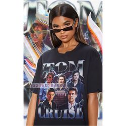 tom cruise vintage shirt | tom cruise homage retro | tom cruise tees | movie action tom cruise|tom cruise 90s sweater |
