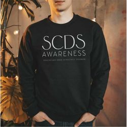 SCDS Awareness Pullover Sweatshirt / Semicircular Canal Dehiscence Syndrome