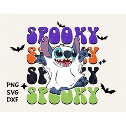 Stay Spooky Ghost SVG, Halloween Svg, Spooky svg, skeleton svg, Spooky Season Svg, Cute Halloween Svg, Retro Halloween S