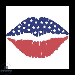 4th Of July Sexy Lip Svg, Independence Day Svg, American Svg, American Shirt, American Gift, 4th Of July Svg, Sexy Lip S