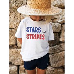 Stars And Stripes / Fourth Of July Shirt / 4th Of July / Patriotic Tee