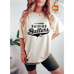 Baseball Shirts - Raising Ballers Baseball Shirts - Baseball Tees - Baseball Tees - Baseball Shirts - Mom Baseball Shirt