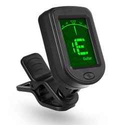 Guitar Tuner For All Instruments Clip on Electronic Tuner