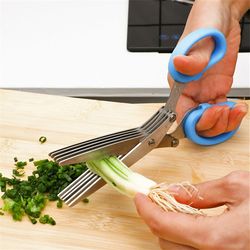 multifunctional multi layered stainless steel knives