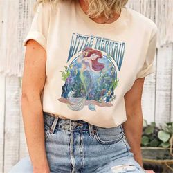 Vintage Disney The Little Mermaid Princess Ariel Shirt, Disney Princess Shirt, Disney Girl Trip 2023, Disney Family Shir