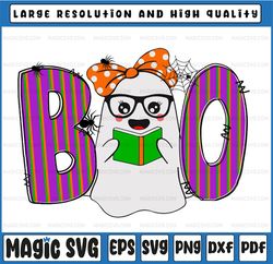 Boo Halloween Svg, Groovy Spooky Boo Crew Svg, Boo Ghost SVG, Baby Halloween svg, Boo svg, Boo svg cut file, Ghost Boo S