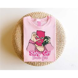 Bad B Girl svg, Baby girl B girl shirt svg, Pink Party Girl svg, Badgarl pink svg , Sublimation pink svg, Doll svg, Pink