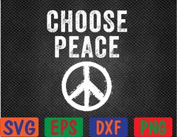 Anti Gun Choose Peace Wear Orange Enough End Gun Violence Svg, Eps, Png, Dxf, Digital Download