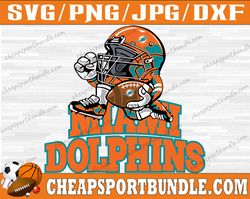 Miami Dolphins Skull Football Team Svg, Miami Dolphins Svg, NFL Teams svg, NFL Svg, Png, Dxf, Eps, Instant Download